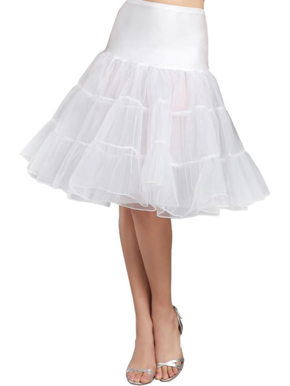 50s Vintage Petticoat Half Slip Tutu Underskirt Crinoline Rockabilly Dress 25.59